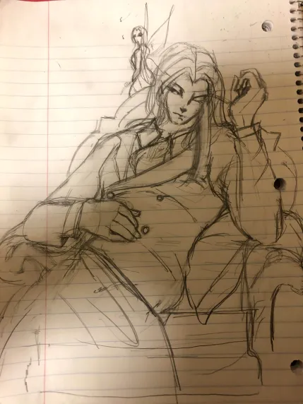 NaineNay's tweet photo. #DraculaXmas #draculatober #DominusCollection #Castlevania 
[Day 2: Genya Arikado] https://t.co/gJjBbO84Rl