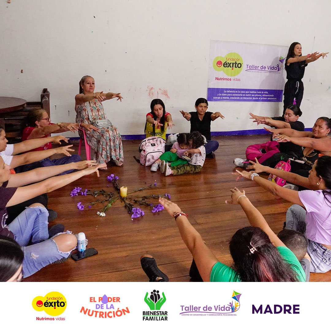 🎄 Desde Taller de Vida, esta época nos invita a reflexionar sobre los aprendizajes de este año: la fuerza que surge al superar desafíos juntos, la importancia de proteger a la infancia y el impacto de tejer redes de cuidado y apoyo💛<a href="/Fundacion_Exito/">Fundación Éxito</a> #ConLasGoticasNutrimosVidas