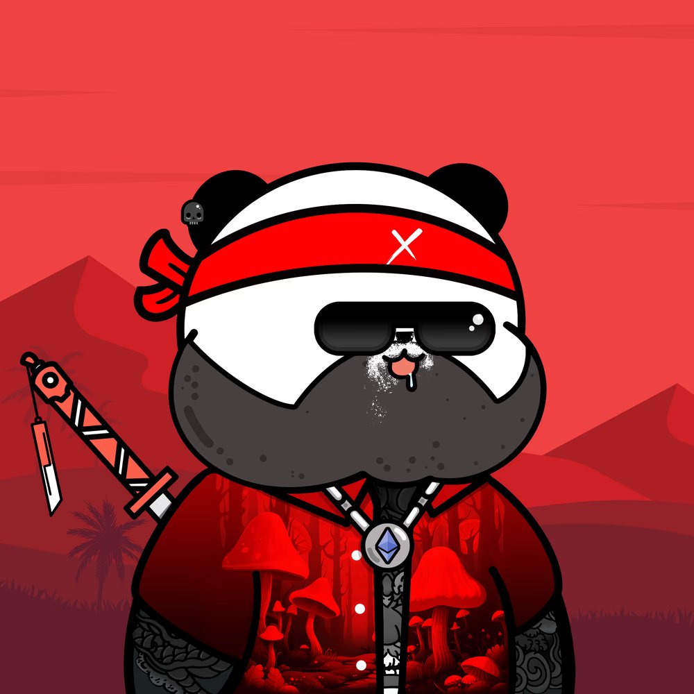 Alright bros, I'm officially back in the Pandas community.

Always have been a fan of <a href="/icebagz_/">Bagz</a> and the way he's put in work through the bear market where other projects quit or gave up.

NFT szn is back.