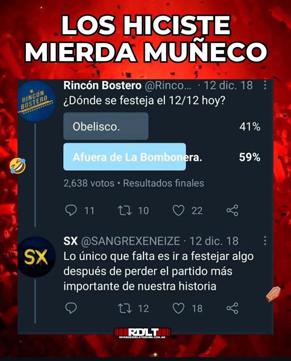 saalvarez01's tweet photo. @mariano_volpini Contala como quieras #LTA 9/12/18 #FinalEterna https://t.co/2POBwnFtCC