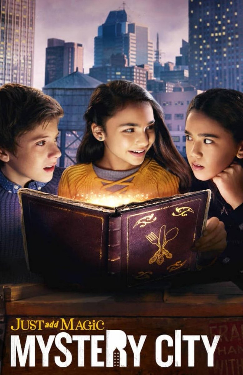 joncantu80's tweet image. Just finished watching #JustAddMagic and #JustAddMagicMysteryCity with my little girl. Darby, @TheAbbyDonnelly, was her favorite through the whole series. Now we need a new show. Any suggestions?