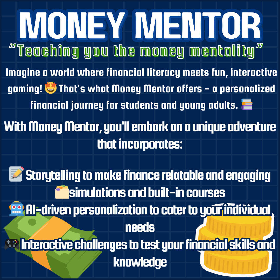 MoneyMentorsApp's tweet photo. 🎉👏 Introducing Money Mentor: Your Ultimate Financial Adventure! 🚀 #JAIAHACKMAS https://t.co/tdsmqT9DCH