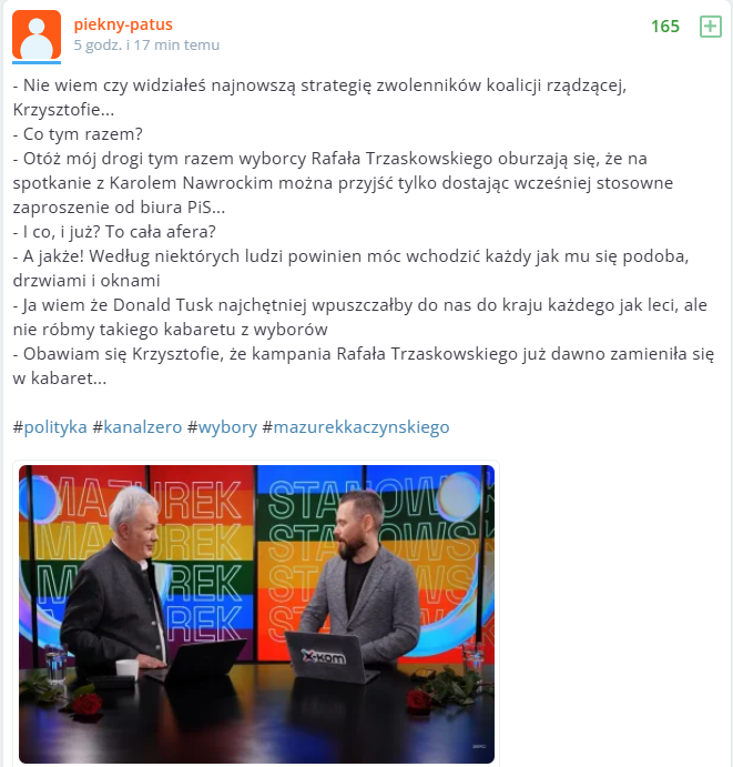 KrakowZPB's tweet photo. #kanałzero #stanowski #mazurek #studioyayo https://t.co/IabGcZiEqH