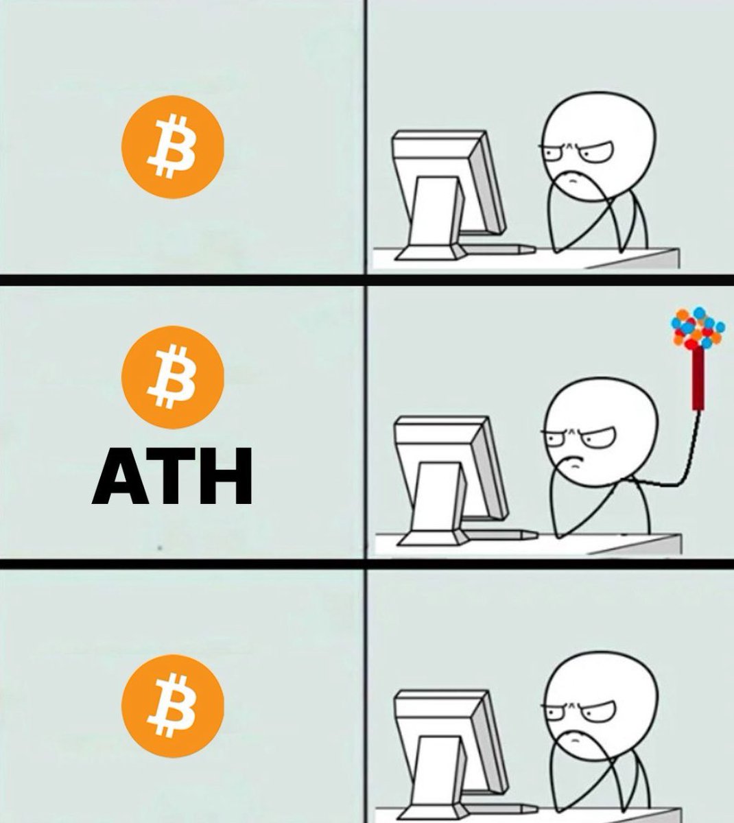 naiivememe's tweet image. A True Bitcoiner