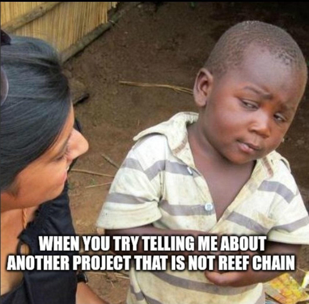 The_Salesmind's tweet image. Introducing Reef chain: Reef chain is an EVM compatible blockchain for DeFi. It is fast, scalable, has low transaction costs and does no wasteful mining. It is built with Substrate Framework and comes with on-chain governance.
#Reef #Reefchain #Reef_chain $Reef