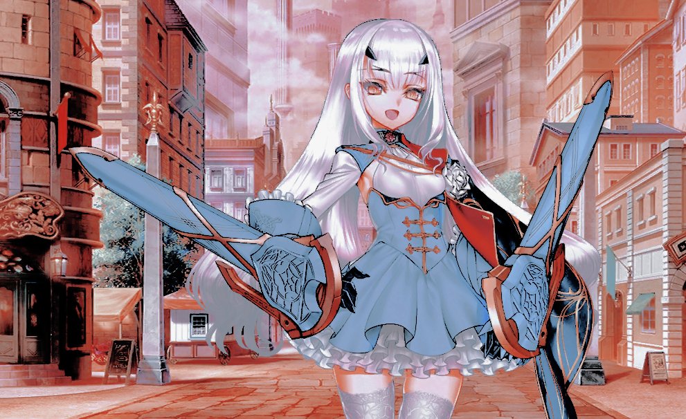 brokenalbion's tweet photo. ⠀
      it's a good opportunity to make something for
      myself too - how do you like it again ? 

   [ she's quick to brighten up at the idea ! ]
⠀ https://t.co/5mlmRbJKYY