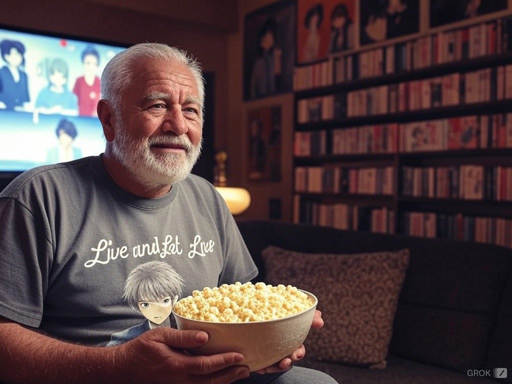 Otaku Grandpa @Animaziment tweet media
