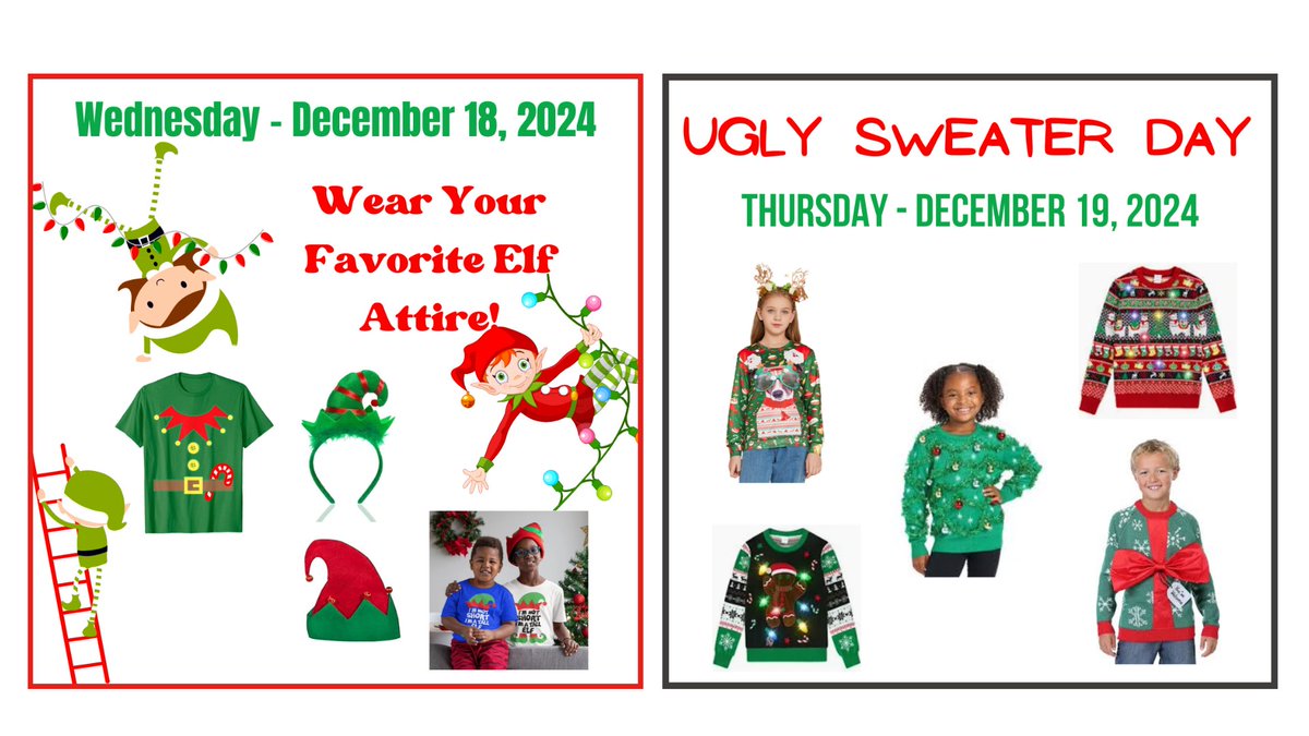 ReesStars's tweet image. Check out the flyers for this week's dress-up days and events! Don’t miss the Children’s Museum &amp;amp; Winter Showcase on Thursday. Reminder: Early Dismissal on Friday! 📅✨ #SchoolEvents #WinterFun #ReesPVAA