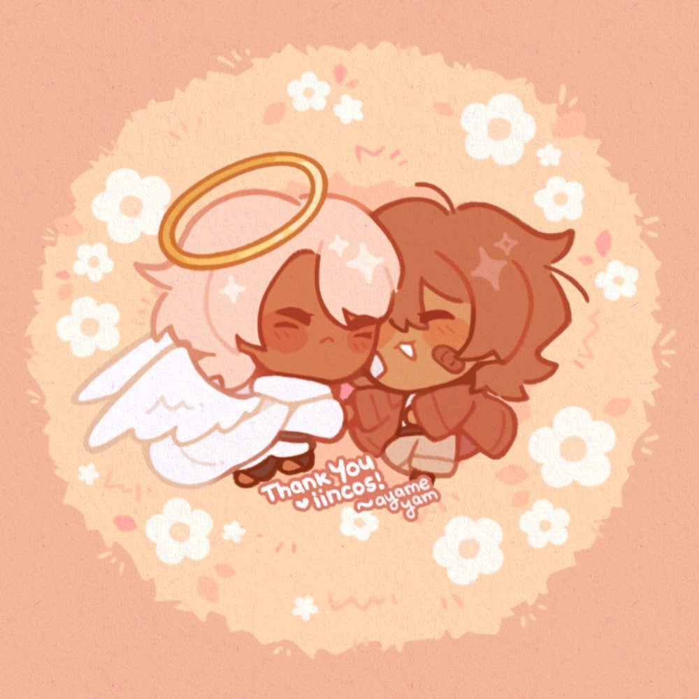 Thank you <a href="/iincos/">mayo</a> for commissioning me! I loved drawing these little guys 💜💕

#commission