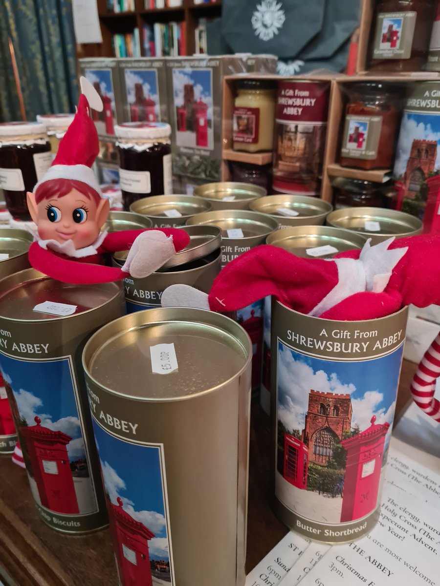Pesky elves in the Abbey shop eating all the biscuits!