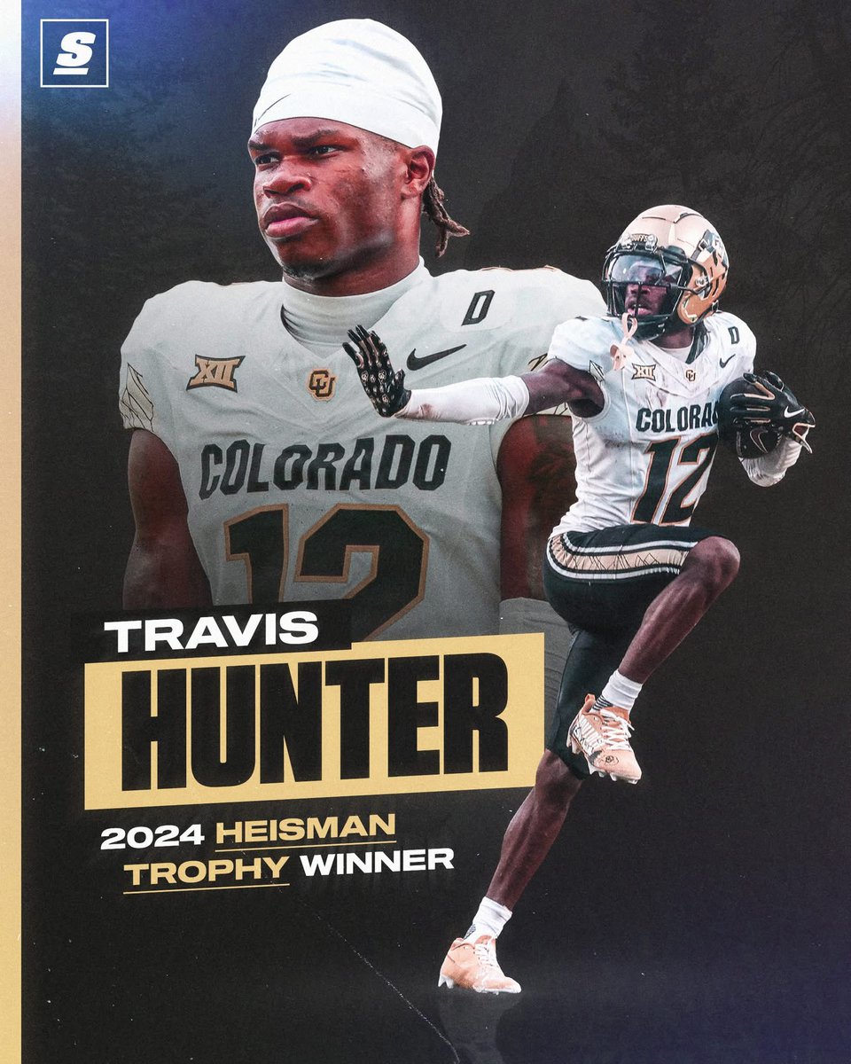 dewill1030's tweet photo. @TravisHunterJr @DeionSanders @CUBuffsFootball @ShedeurSanders congratulations well deserved.. great job prime also getting a heisman 2 years in.. wow now thats epic.. https://t.co/3VWnNN6E72