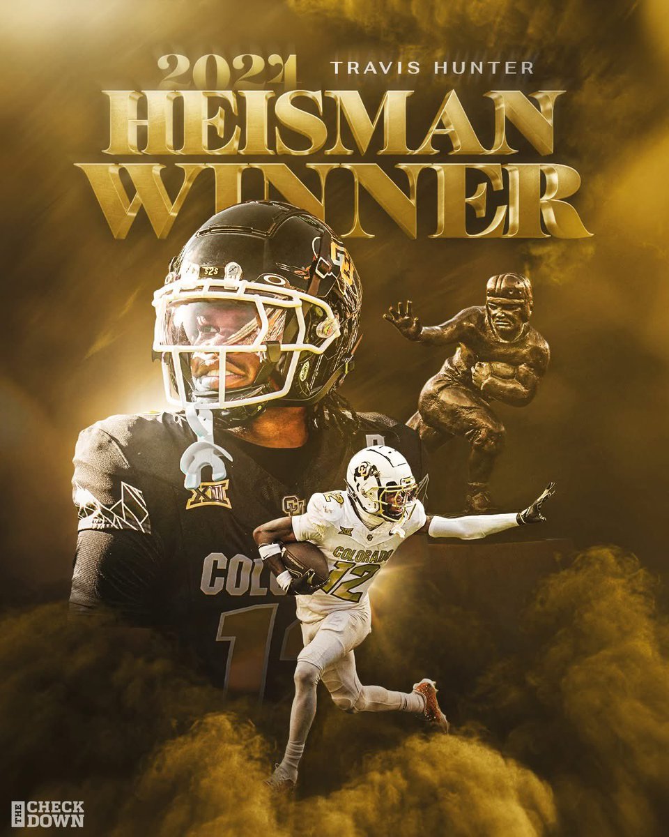 dewill1030's tweet photo. @TravisHunterJr @DeionSanders @CUBuffsFootball @ShedeurSanders congratulations well deserved.. great job prime also getting a heisman 2 years in.. wow now thats epic.. https://t.co/3VWnNN6E72