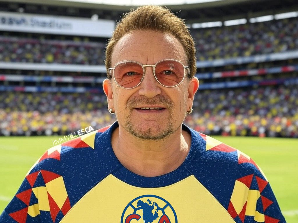 JimmyIllesca's tweet photo. Grandes estrellas de Rock presentes en el gigante de acero apoyando al más grande de México 🇲🇽 @ClubAmerica https://t.co/hSQxZVw9iR