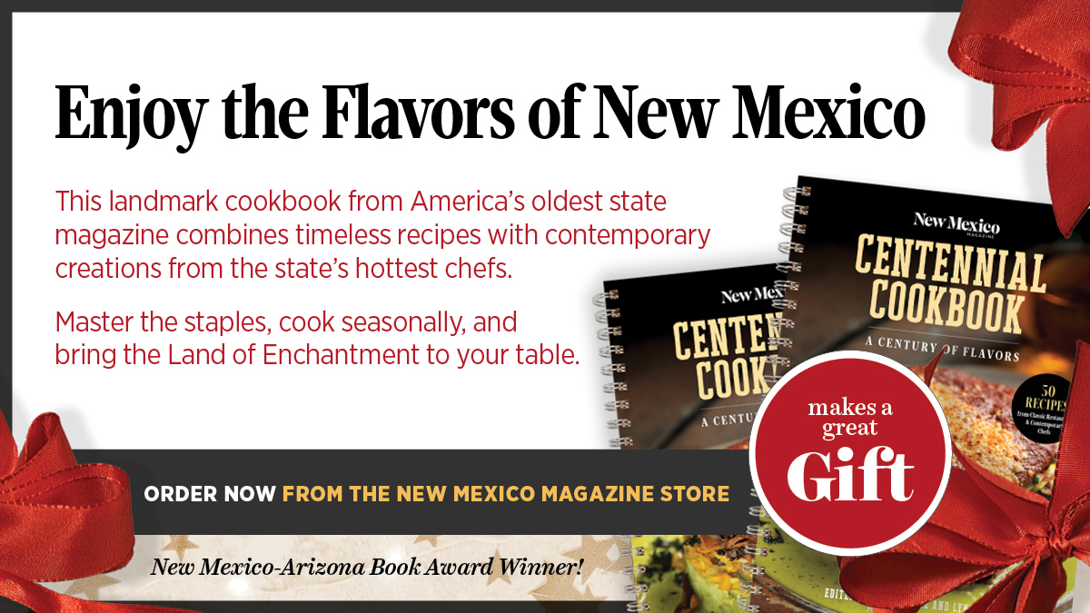 NMMagazine's tweet photo. Savor the season with New Mexico's best flavors! Our centennial cookbook marks 100 years of culinary heritage with 50 recipes that blend tradition and innovation. Perfect for your holiday feasts! Grab your copy now: https://t.co/unHGeSbNPZ 📚✨ #NMFlavors #HolidayFeasts https://t.co/q9ETgxcvD8