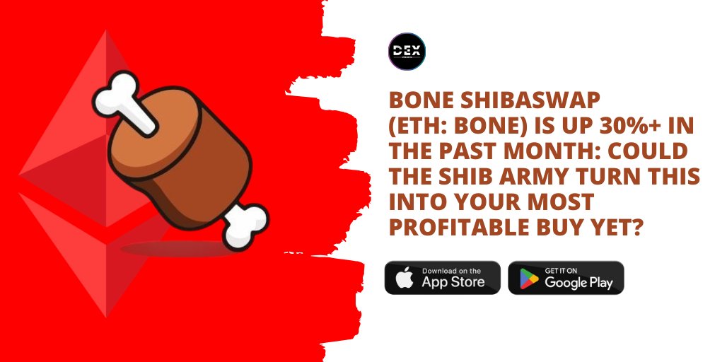 Bone ShibaSwap (ETH: $BONE) Is Up 30%+ in The Past Month: Could The Shib Army Turn This Into Your Most Profitable Buy Yet?

⭐️ Featured Article: dexwirenews.com/BONE

💬 Chat Room (Invite): discord.gg/wehGMvYB9N

📱 Download Mobile App: link-to.app/dexwirenews

$SHIB #SHIB