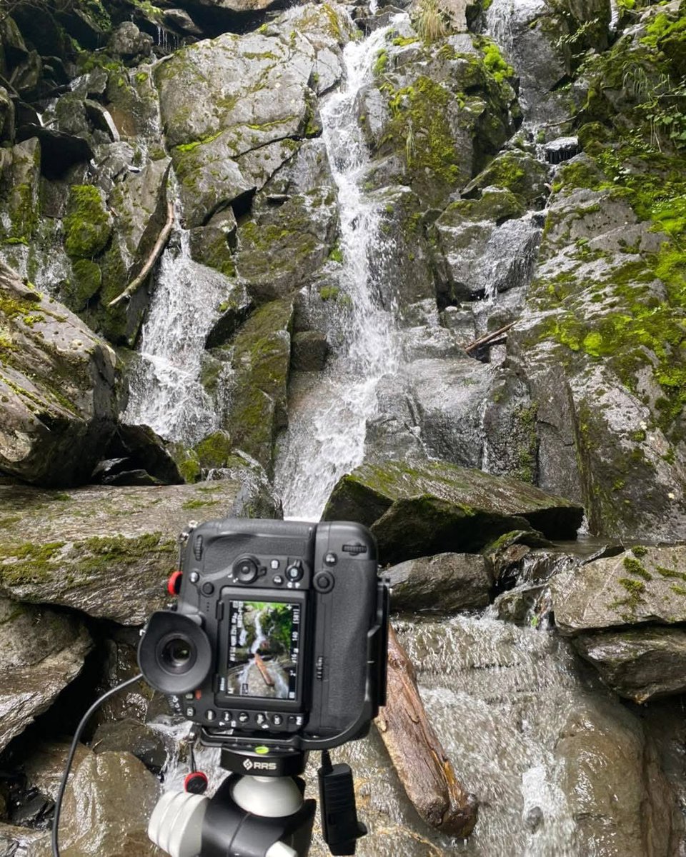dneeljrphoto's tweet image. Here’s the setup… and here’s the shot. Small little waterfall I found hidden outside of Seward Alaska last summer. 

#Nikonusa D850 #withmytamron 24-70mm f/2.8 G2 #reallyrightstuff tripod and ballhead
