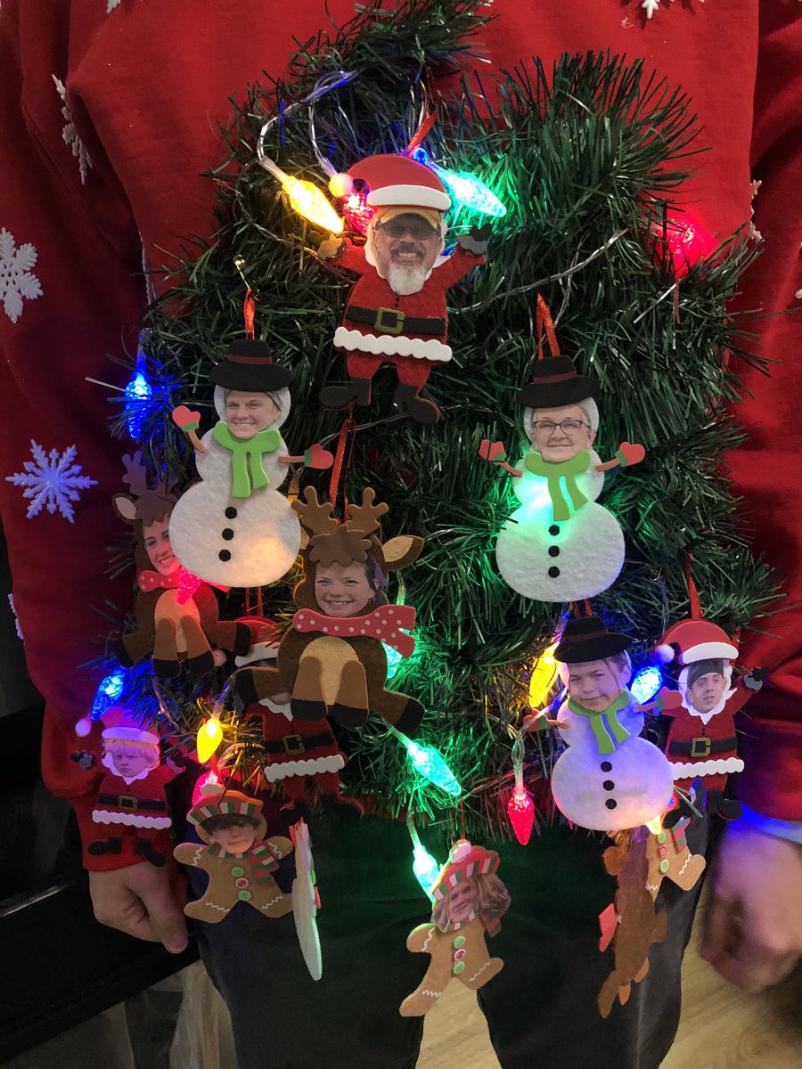Kayla L wins the Ugly Christmas Sweater contest!