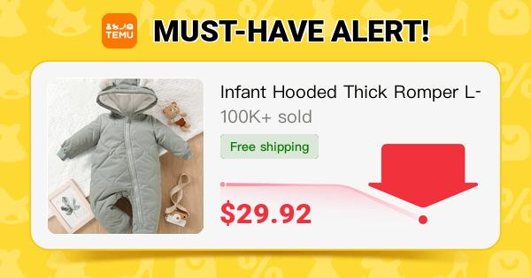 Abla2323's tweet photo. Infant Hooded Thick Romper Long Sleeve Zipper Thermal Outdoor Jumpsuit, Babies &amp; Kids Coat
🎉 Coupon price[$29.92]
👉 item link: https://t.co/tcWREf74FV
⚠️ The discount may vary, please refer to the page display. https://t.co/VS5bBIkFu3