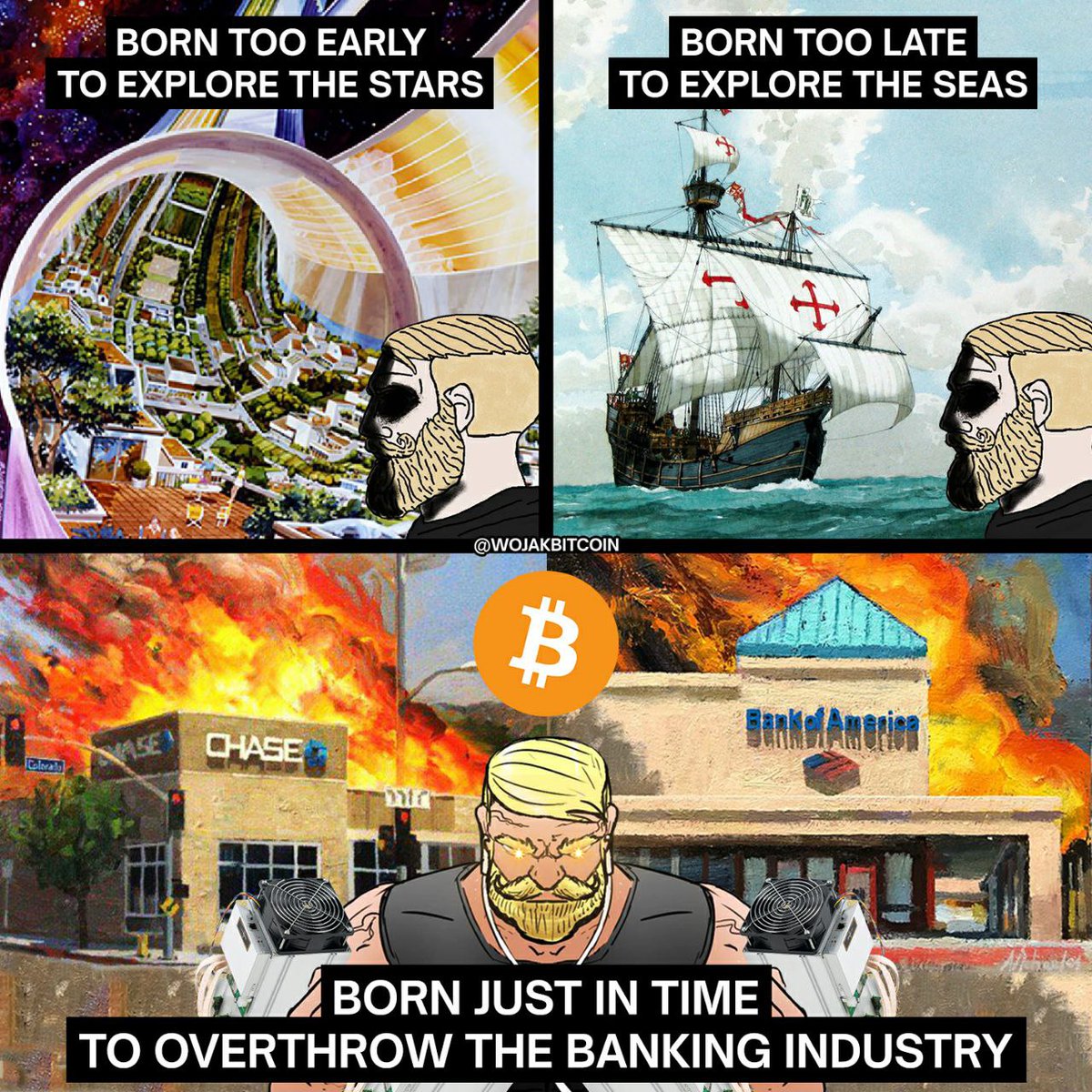 Wojak Bitcoin Memes (@wojakbitcoin) on Twitter photo 