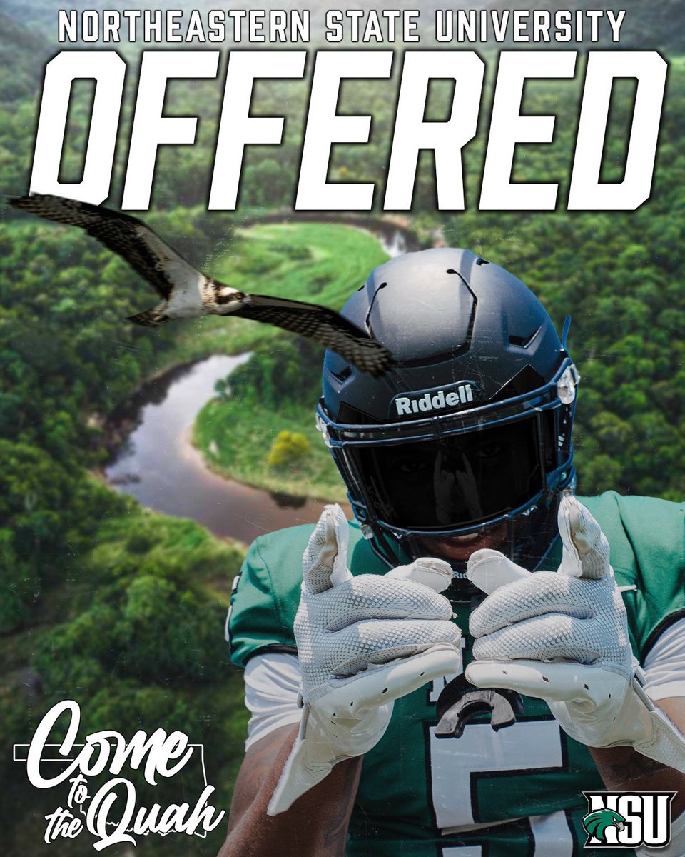 Had a great time <a href="/NSU_Football/">Northeastern State Football</a>. Thanks for having me out and spending time with me <a href="/CoachChev6/">Darrin Chiaverini</a> and <a href="/chev06_/">Curtis Chiaverini</a>. 
Great things happening at the QUAH‼️