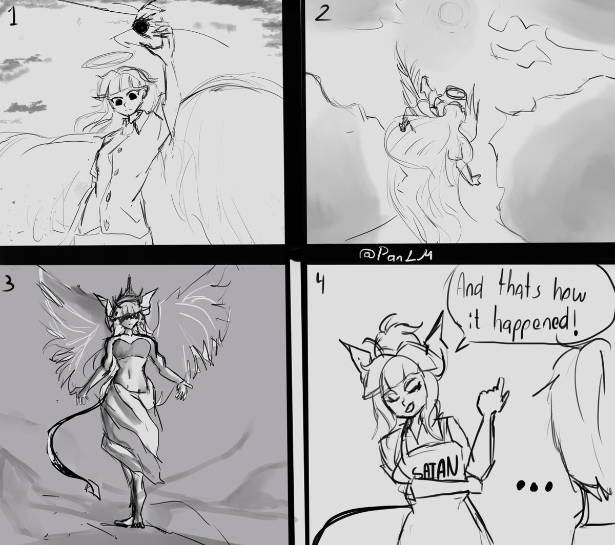 SephtisLotus's tweet image. 10.- The Queen of Darkness
Year 2: This is a mini-comic that, as you can guess, I didn't finish :p
#Helltaker