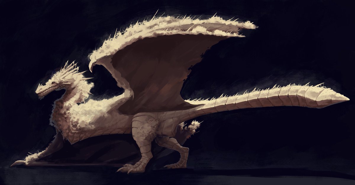 DarleenaCanania's tweet image. #dragon #dragonart #dragondesign #creaturedesign #painting #art #digitalpainting