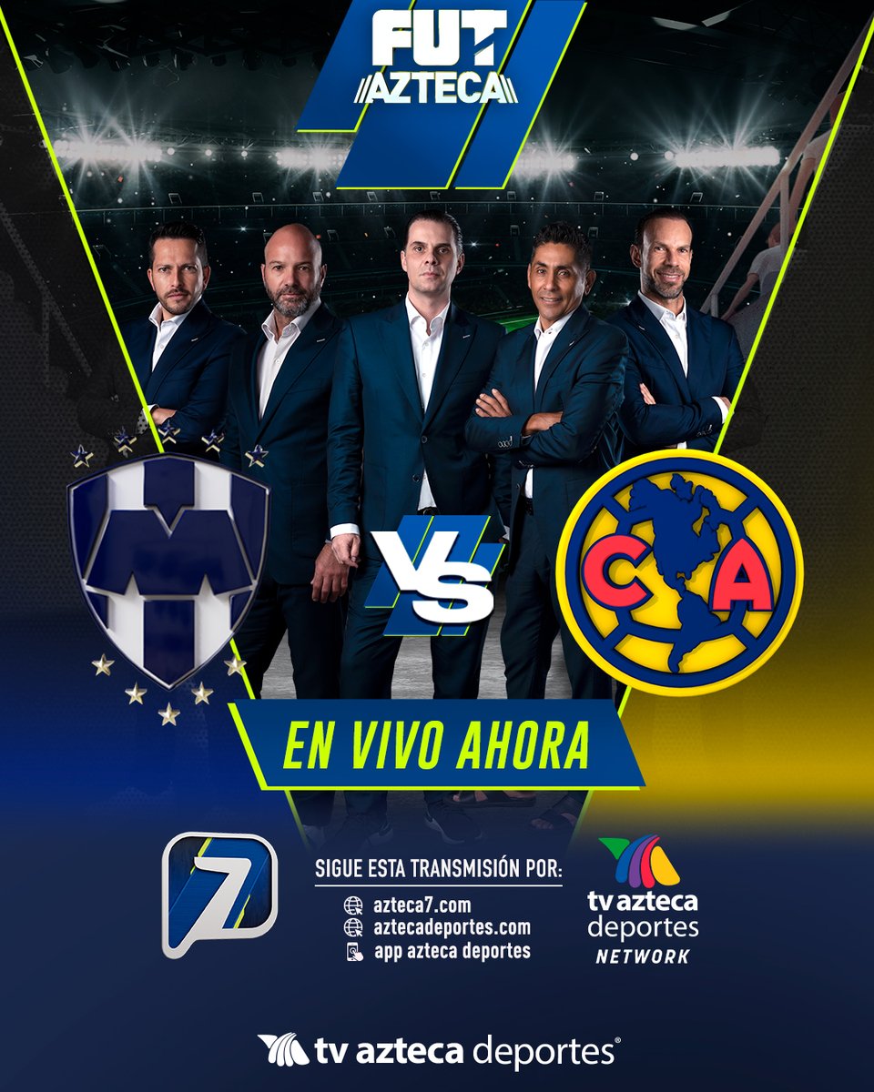 AztecaDeportes's tweet photo. ¡Por el TÍTULO! 🏆

Monterrey y América disputan el juego de vuelta de la Final del Apertura 2024. 🤠🆚🦅 #HoyGana 

🔴 EN VIVO: https://t.co/vp4t1OHv6y https://t.co/9iKFUGM8KN
