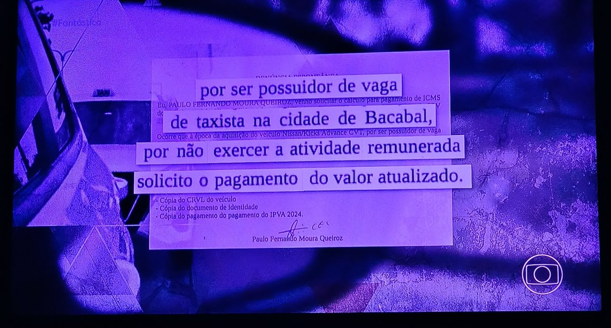 narceliojrlima's tweet photo. São Luís e Bacabal no #Fantastico .
Assunto: Corrupção... Fraudes 💸😅🚕 https://t.co/wSMZpgfart