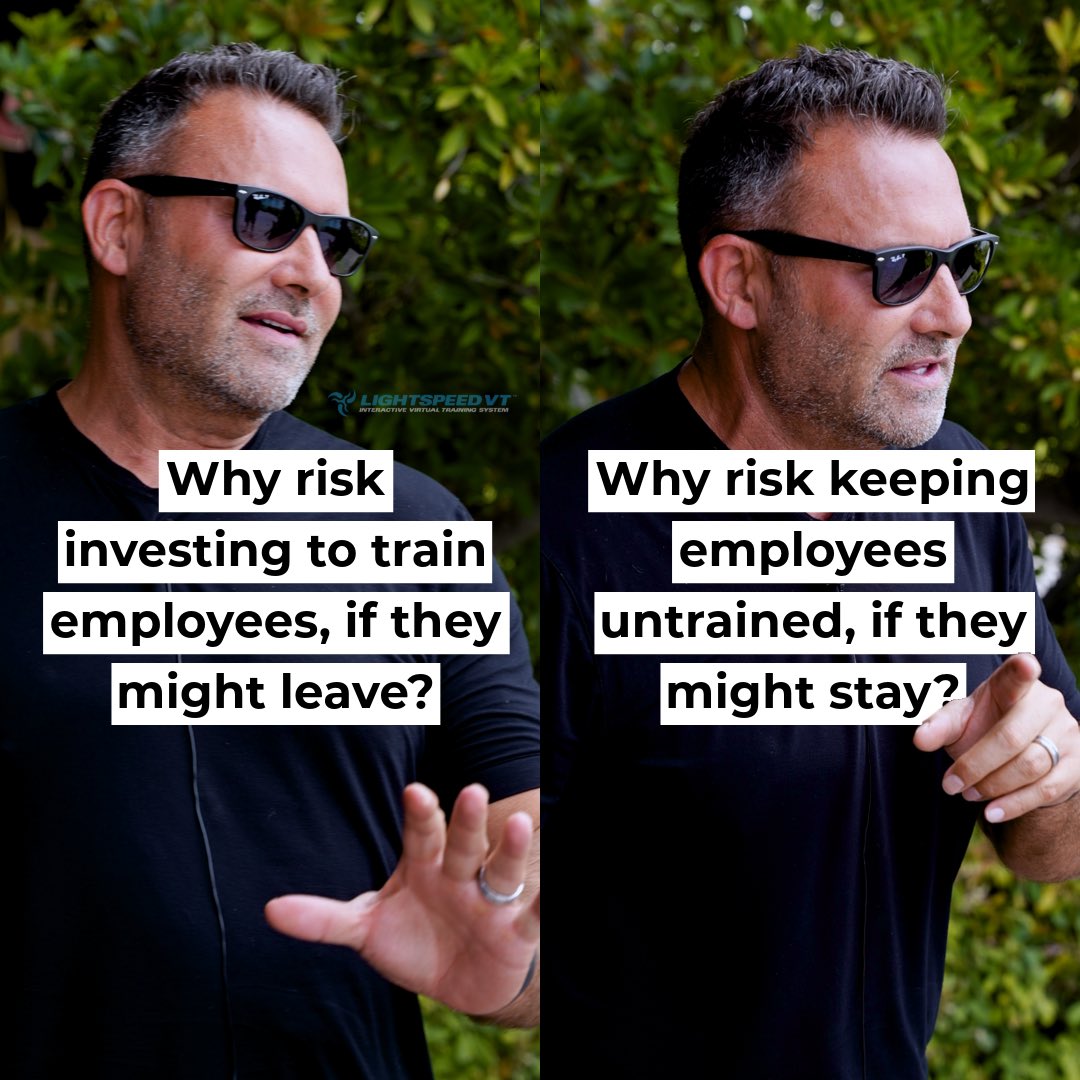 LightSpeedVT's tweet photo. It’s more expensive to keep an untrained employee than to lose one that’s trained…
Learn more at link in bio.
#virtualtraining #lightspeedvt #learning #managers #salestraining #business #successtips #ceo #interactivelearning https://t.co/GNstrS7Pgr