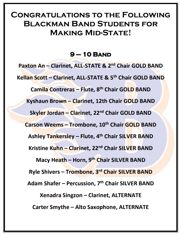 Congratulations! Go Blaze!