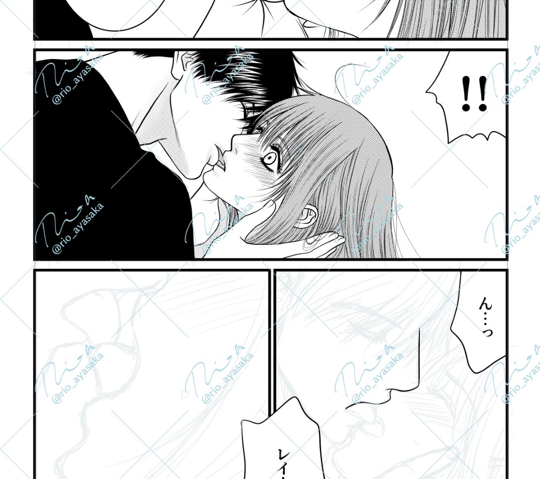 今日の朝活。
レイ主。
そんな時間かけて描くような漫画じゃないからさっさと描き上げたい……。 