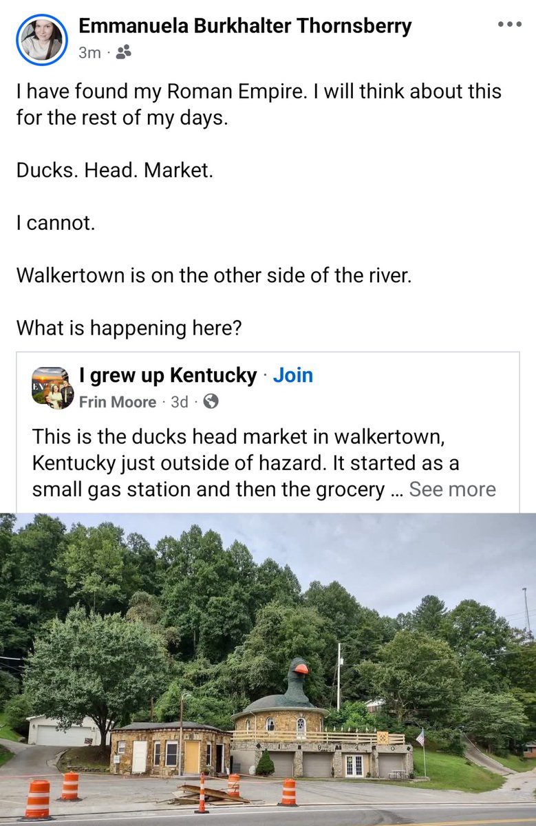 The Mother Goose is a sacred part of Perry County. To the Wabaco section of Hazard, she has been a scion of hillbilly ingenuity.  A DUCK?