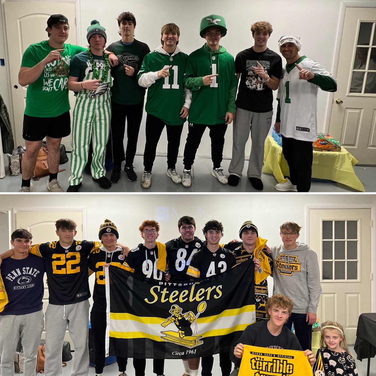 Game day! #housedivided #eagleswin #earnit