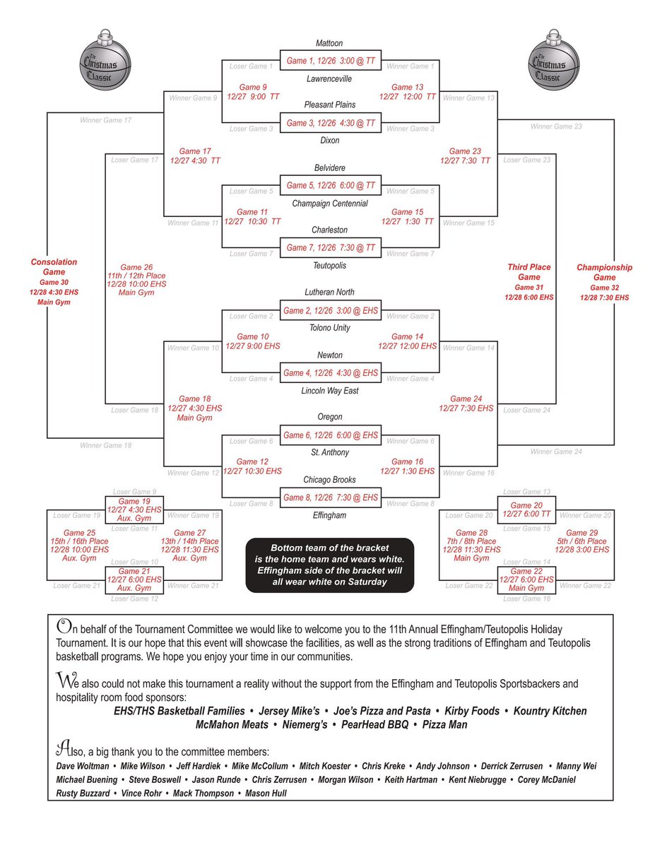ChristmasClasic's tweet photo. 🎄🏀 2024 BRACKET 🏀🎄
(Updated version w/ correct dates) https://t.co/mwblIKPCXK