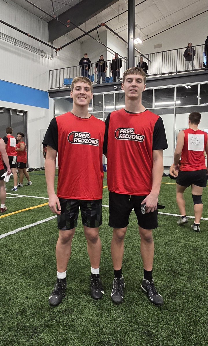 BrianBillick's tweet photo. @BrennanBillick and @BrooksBillick  had a good day with @PrepRedzoneIA in Council Bluffs Today.

Brooks forced a hold, right before Brennan caused a whiff. https://t.co/GVhoI6de97