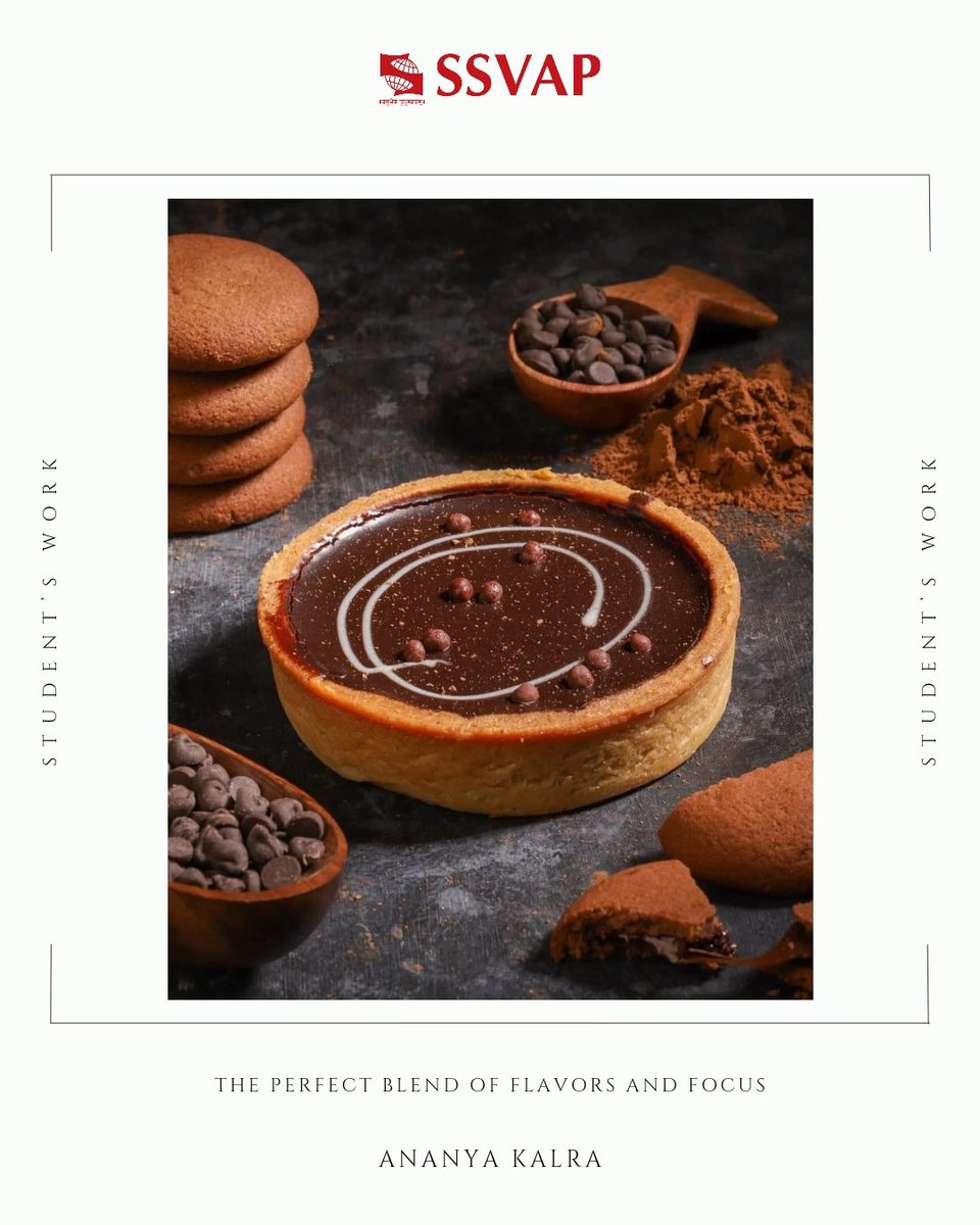 symbiosissp's tweet photo. A sweet masterpiece captured in a frame.⭐
#ProductPhotography #SSVAP #chocolatetart #CreativeVision #ssvap #ssvapcampus #photography #CommercialPhotography #ProductPhotography #CreativeVisuals #AdPhotography #StudioShots #ProfessionalPhotography https://t.co/o86SBgcjhx