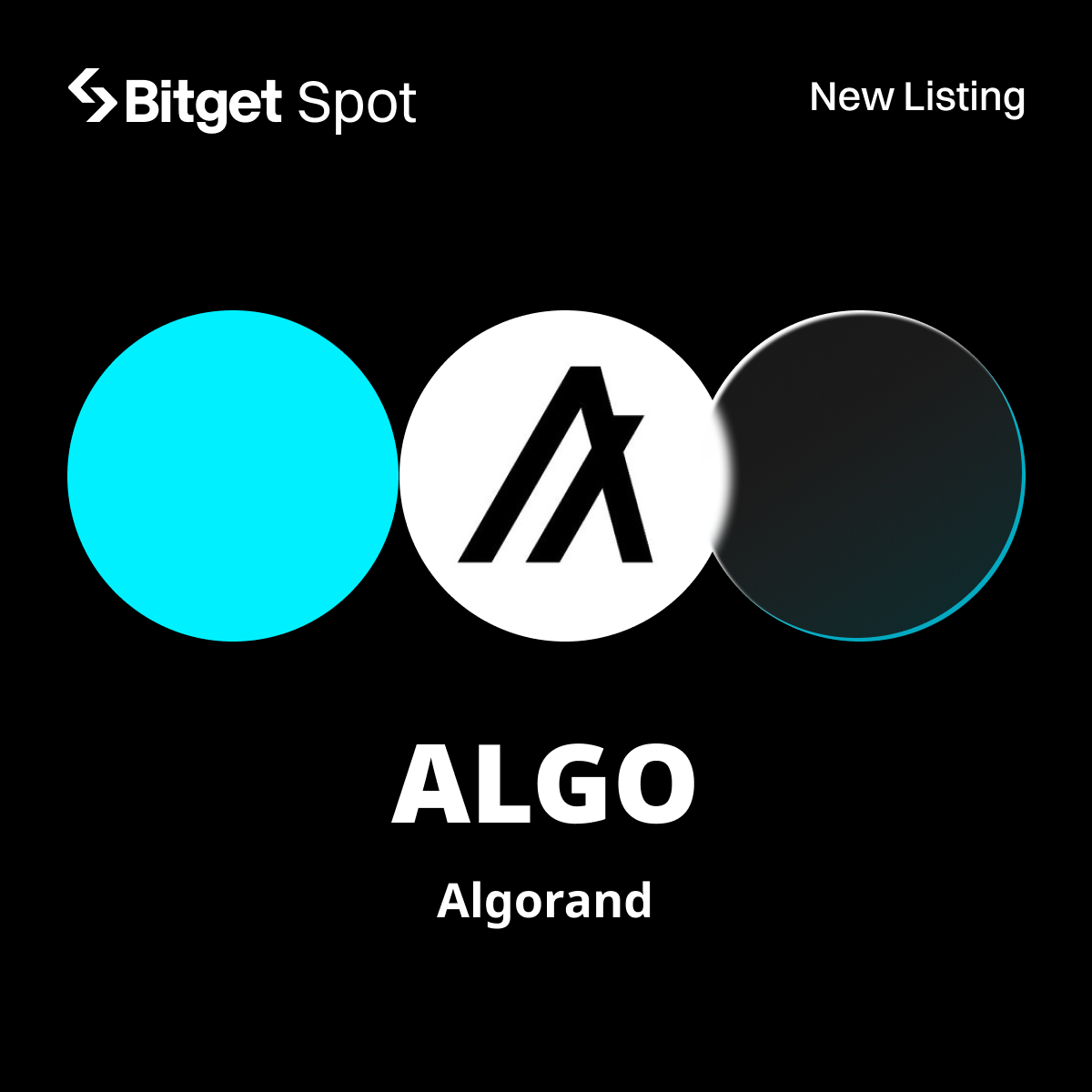 New Listing - $ALGO @ALGOFoundation

🔹Pair: ALGO/USDT
🔹Deposit available: now
🔹Trading available: Dec 16, 9:00 AM (UTC)

Details: bitget.com/en/support/art…