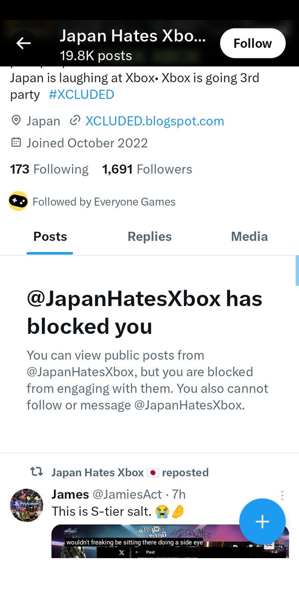 Pooky117's tweet photo. @JapanHatesXbox  🤣🤣🤣blocked me for sharing this!! https://t.co/jb8KWQFYXj https://t.co/inUPtGiM0J