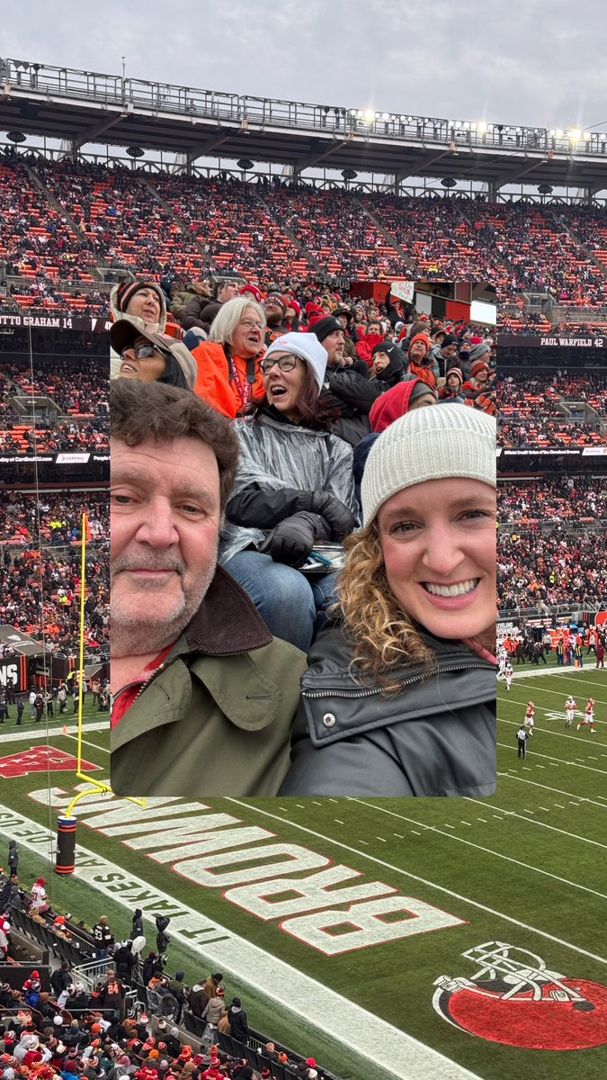 lexithrowdown's tweet photo. No sign of T Swift but always a good time with my dad in CLE 🥹🤍 https://t.co/LMs6BI5M5T