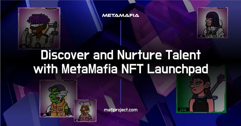 Discover and support emerging artists while snagging exceptional project NFTs.
With peer-to-peer trading, sponsorship options, and voting powers, you can shape the future of the MetaMafia community while building your own success 🎭 Let’s grow the artistic ecosystem together! 🔥