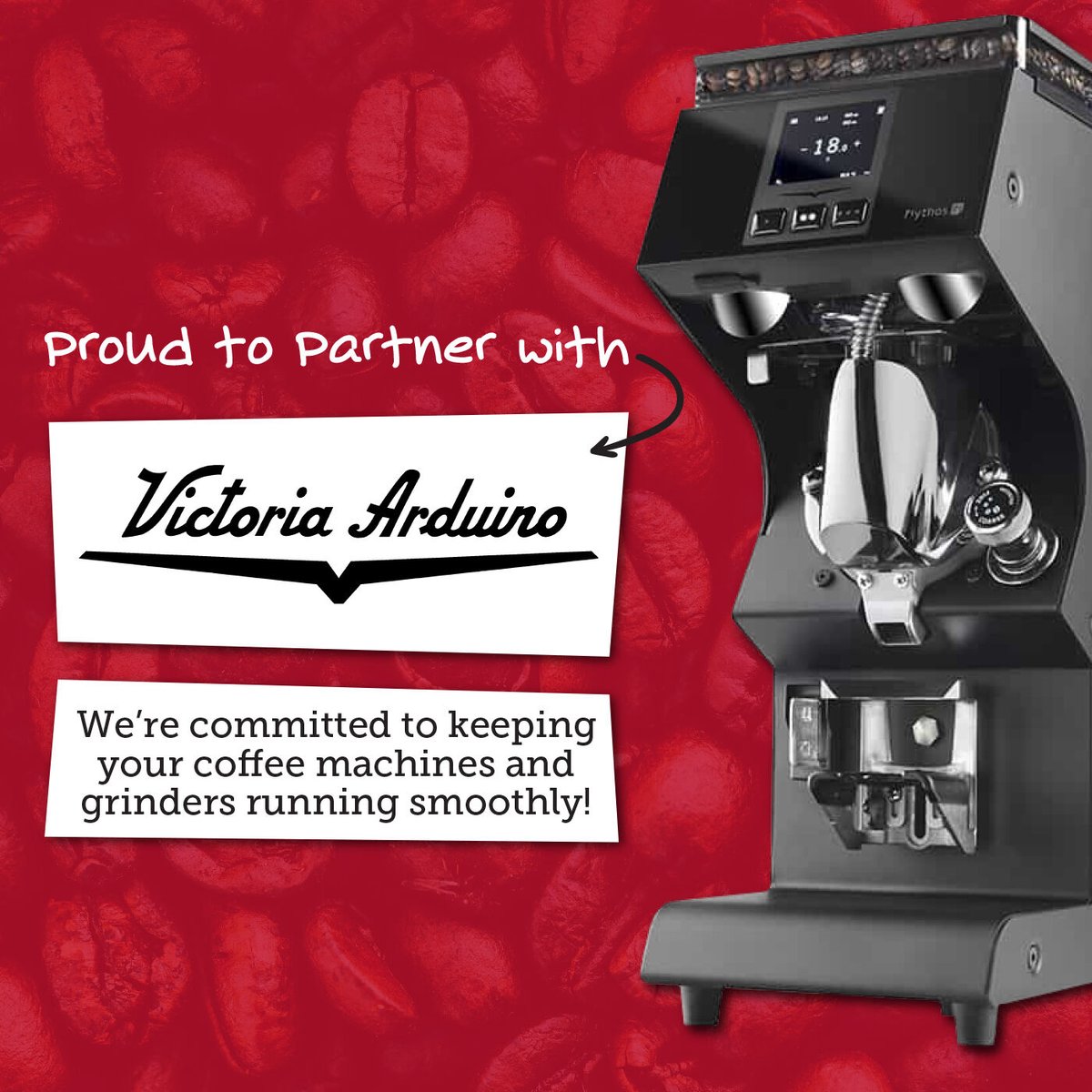partstownanz's tweet image. We’re proud to partner with Victoria Arduino, to provide you with top-quality spare parts for their conceptually designed and innovative coffee machines and grinders.

Order today at partstown.au 

#PartsTownANZ #VictoriaArduino #OEM