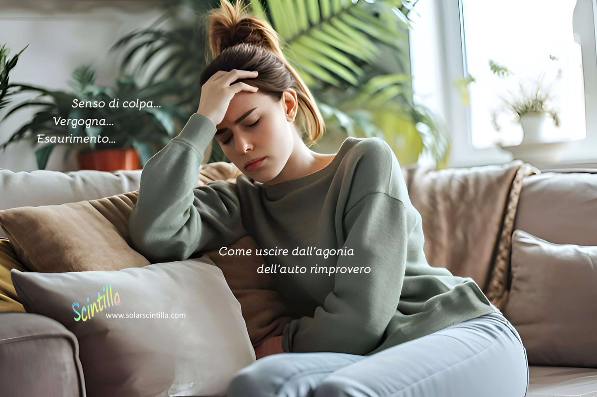 ScintillaDivina's tweet image. (1/6) A #Natale, dissolvi il #Senso di #Colpa che paralizza la tua esistenza !

consulenze in studio, online ed a domicilio

Il Senso di Colpa, e non direttamente legato ad una reale responsabilità di un errore, paralizza la vita di molte persone. Un senso del dov