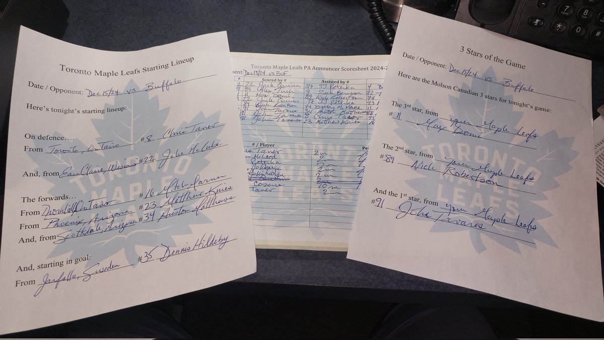 Mike Ross 🎤🥅🏒 #LeafsForever tweet media