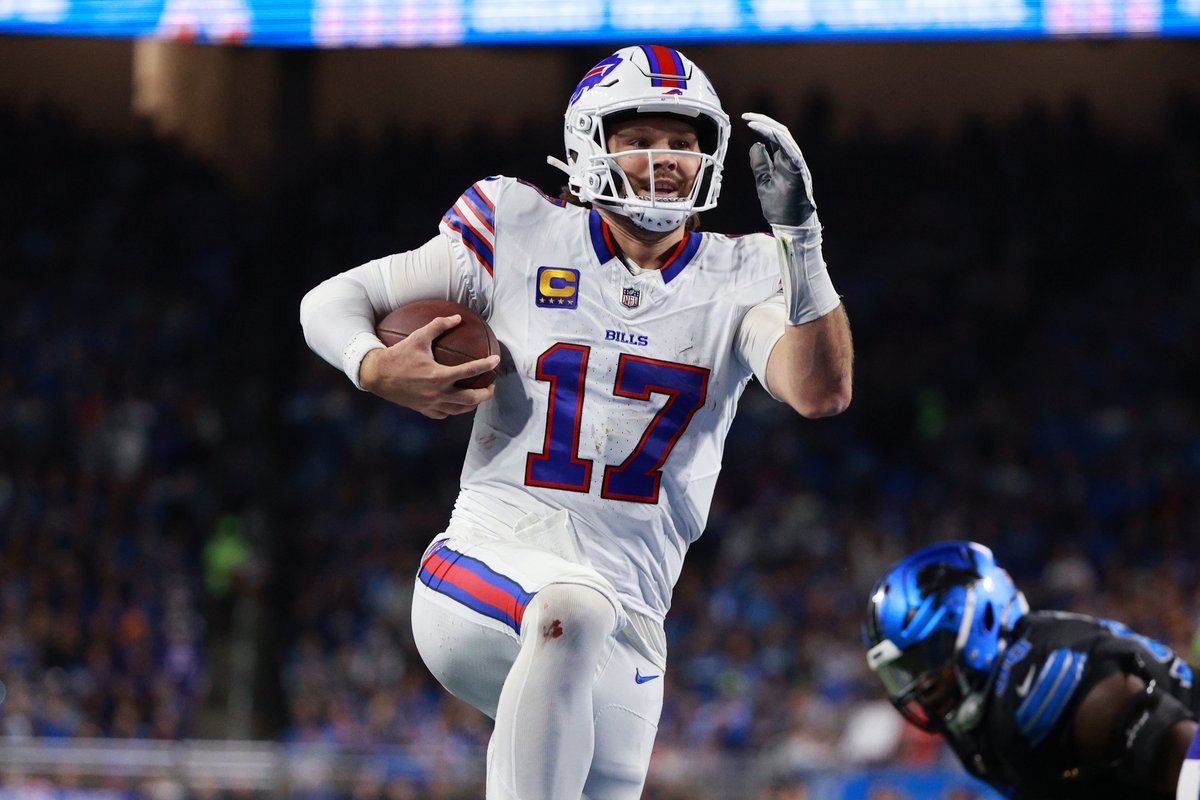 Josh Allen last 3 games:

Sacked = 0
Fumbles = 0 time
INTs = 0
Negative plays = 1*

*Week 15 kneel down