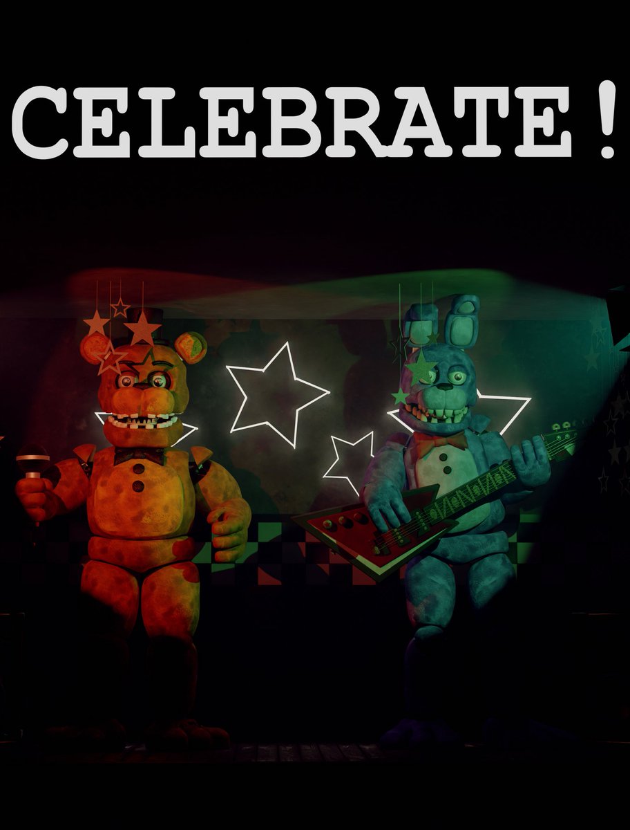 ProjectG_23Game's tweet image. ESP:
Pósters De Freddy&apos;s NightFall 
- Editado En Photoshop CS5
- Renderizados en Blender 4.1
- En Modo Cycles
Gracias @Prototype36790 Por Ayudarme. (2/2)
#FNAF #FNAF2 #FreddyNightFall #FiveNightsAtFreddys