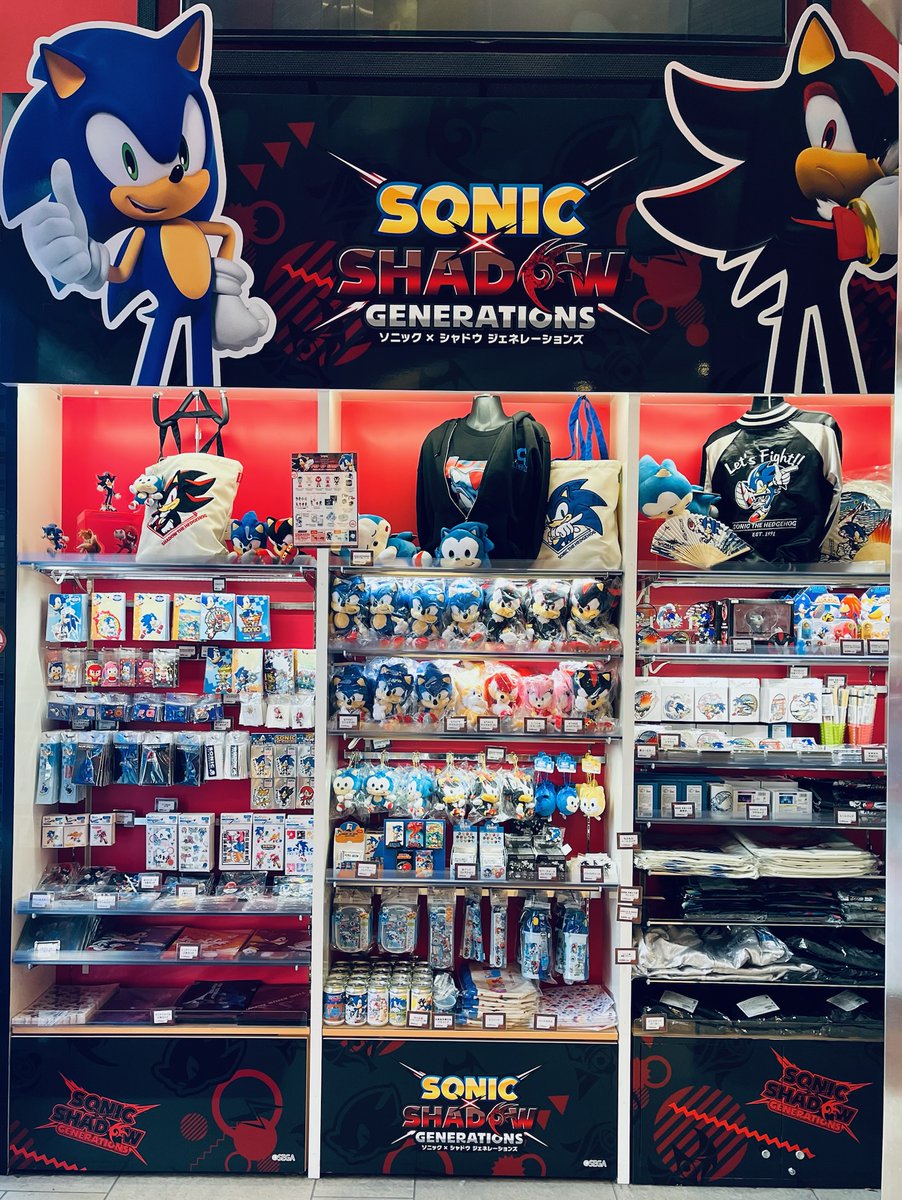 🔵『ソニック×シャドウ ジェネレーションズ』×『キデイランド』POP UP