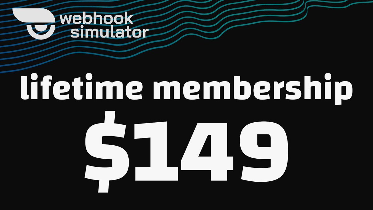 Webhook Simulator tweet media