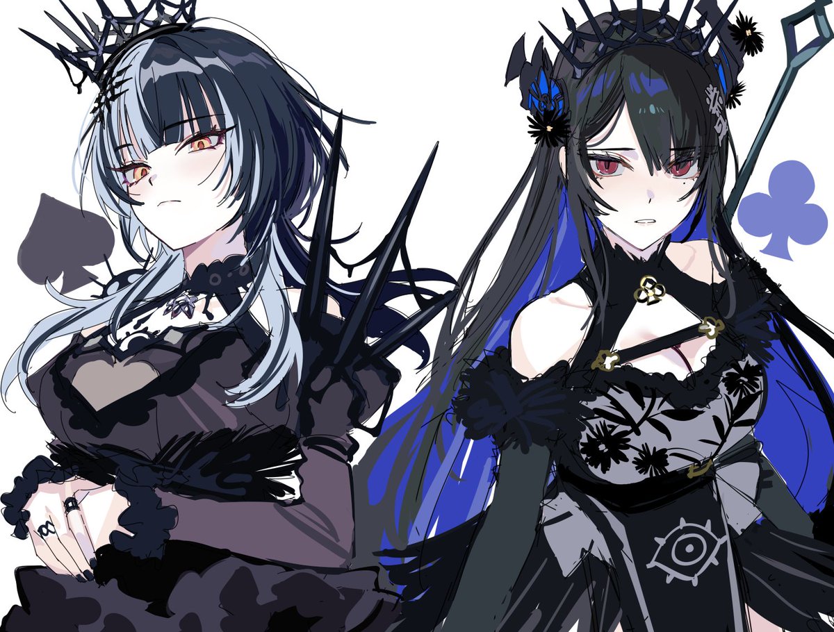 ネリッサ・レイヴンクロフト ,シオリ・ノヴェラ ,シオリ・ノヴェラ(通常) 「」|よもさかのイラスト