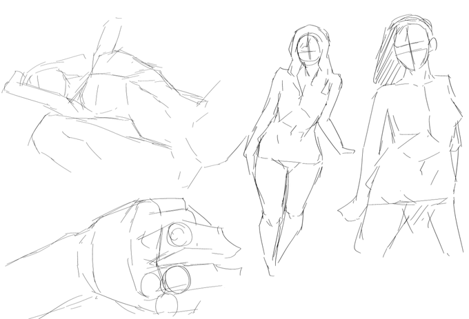 今日のクロッキー 