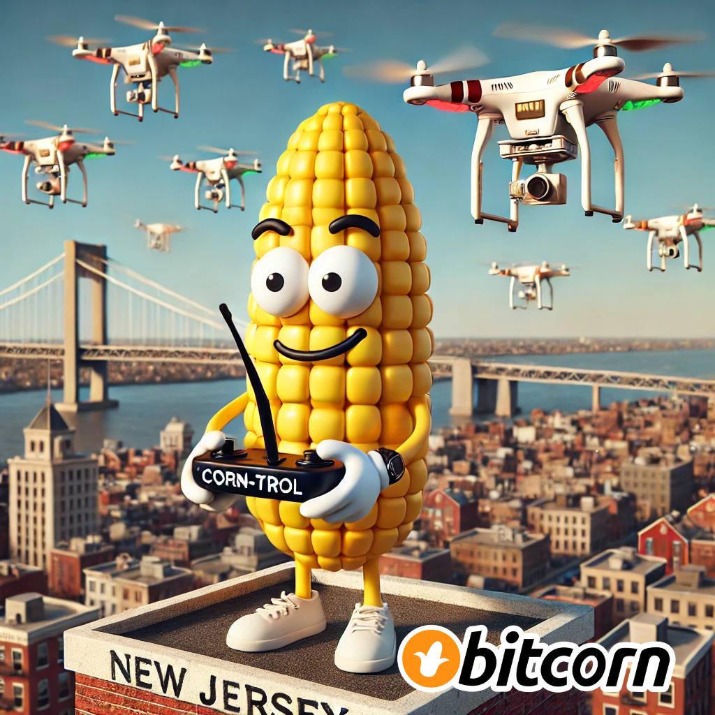 BitcornCTO's tweet image. Drones being corn-trol by #bitcorn